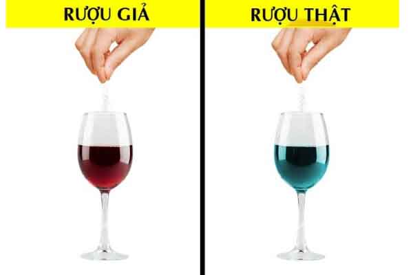 Làm cách nào để nhận biết đâu là rượu vang giả?