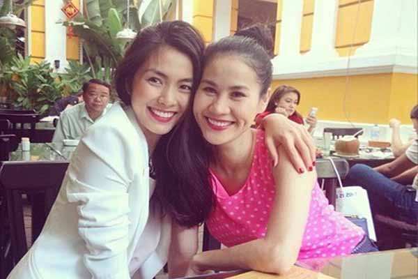 Tăng Thanh Hà sang Mỹ chăm Thân Thúy Hà vừa sinh con?