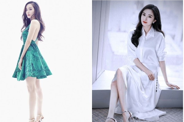 Dương Mịch và gu thời trang khoe chân thon dài