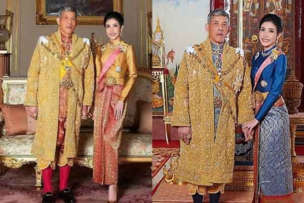 Nhan sắc xinh đẹp của hoàng hậu và hoàng quý phi Thái Lan