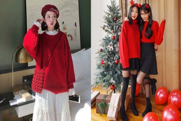 Những phong cách phối đồ mang đậm không khí Giáng sinh