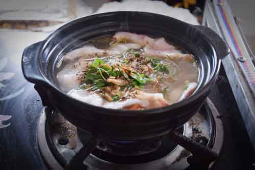 Độc đáo món bún cá thố Cần Thơ