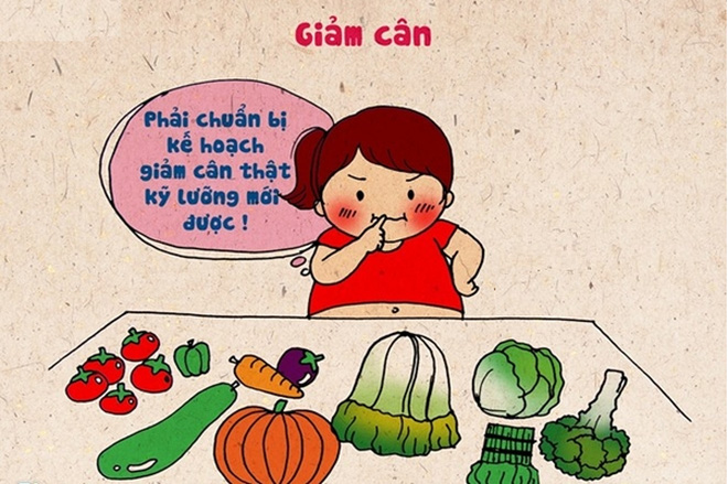 Giảm cân nhanh trước tết với 5 điều sau