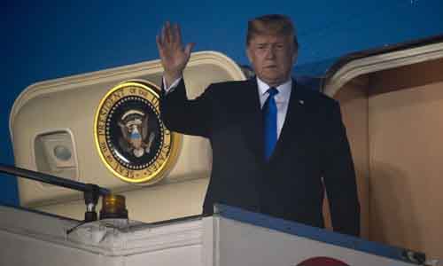 Tổng thống Trump đã đến Singapore để gặp nhà lãnh đạo Triều Tiên
