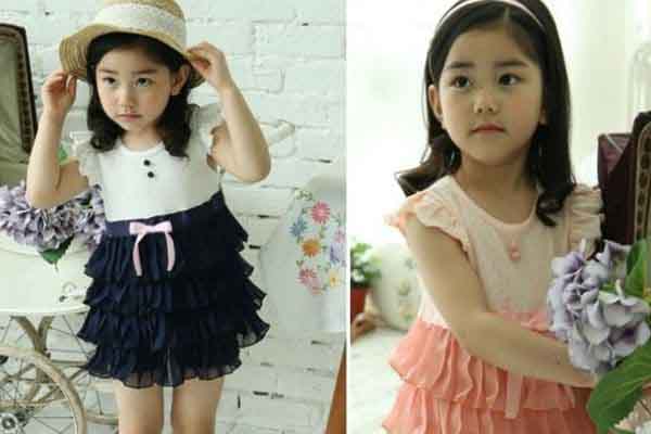 Chọn đầm cho bé gái dạo chơi ngày Tết thiếu nhi