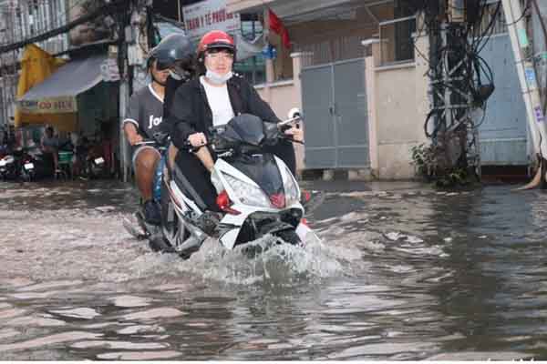 Hôm nay, triều cường tại TP.HCM sẽ đạt đỉnh