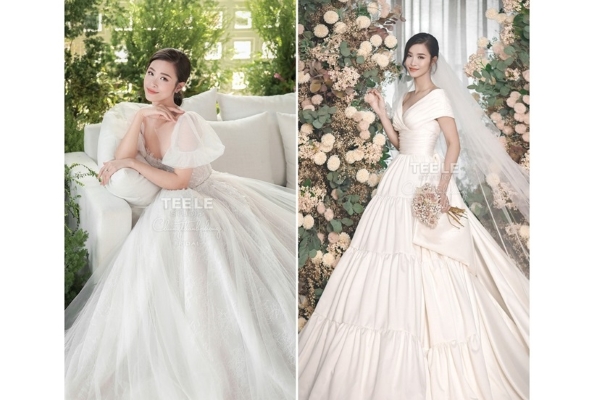 Điểm lại những chiếc đầm cưới siêu đẹp của mỹ nhân Việt