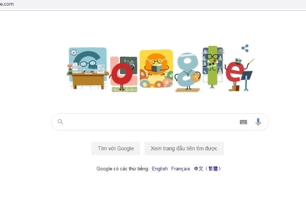 Google tri ân các thầy cô Việt Nam nhân ngày 20/11