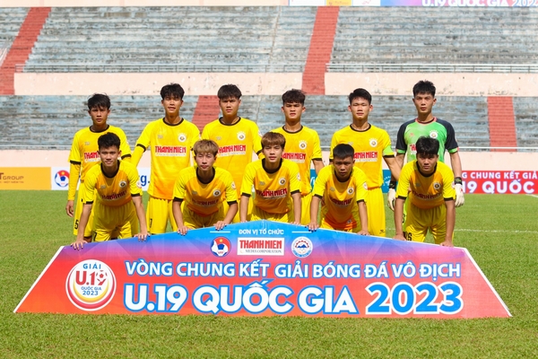 Lượt trận thứ hai bảng A Vòng chung kết U.19 Quốc gia 2023: U.19 Hà Nội – U.19 Khánh Hòa: Quyết thắng