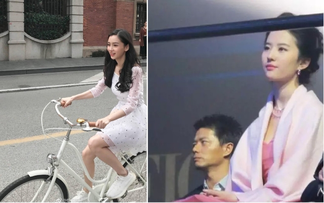 Mỹ nhân Hoa ngữ vẫn giữ được thần thái  khi bị “chụp lén”