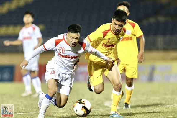 VCK U.21 Quốc gia Thanh Niên: Chủ nhà U.21 Sông Lam Nghệ An bị cầm chân