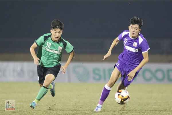 ĐKVĐ U.21 HVBĐ Nutifood thua trận thứ hai tại VCK U.21 Quốc gia Thanh Niên