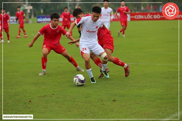 Kết quả lượt 2 bảng A vòng loại U.19 Quốc gia 2023: Các đội bóng mạnh đều có kết quả thuận lợi