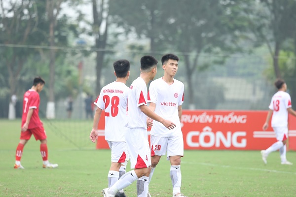 Kết quả lượt trận thứ 7 bảng A vòng loại U.19 Quốc gia 2023: Hà Nội, Viettel cùng thắng đậm