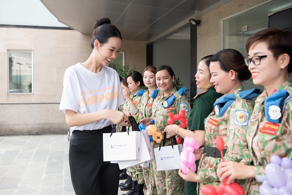 Hoa hậu Bảo Ngọc đến Nam Sudan thực hiện nhiệm vụ đầy ý nghĩa