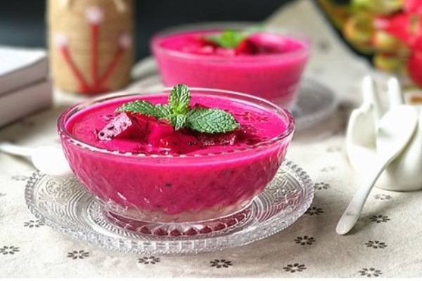 Sinh tố thanh long – giúp chị em mãi mãi trẻ đẹp