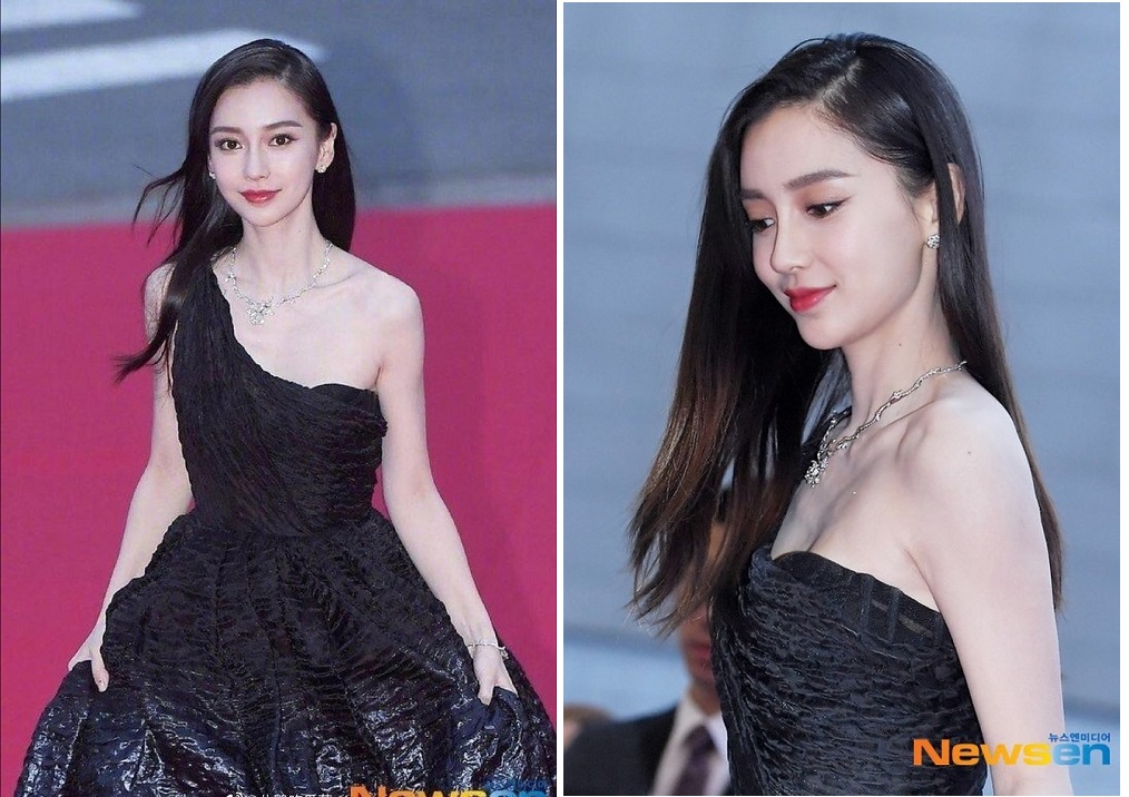 Angelababy xinh đẹp hớp hồn tại LHP Busan