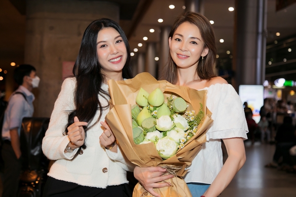 Á hậu Thúy Vân đón Shiho Yano đến Việt Nam