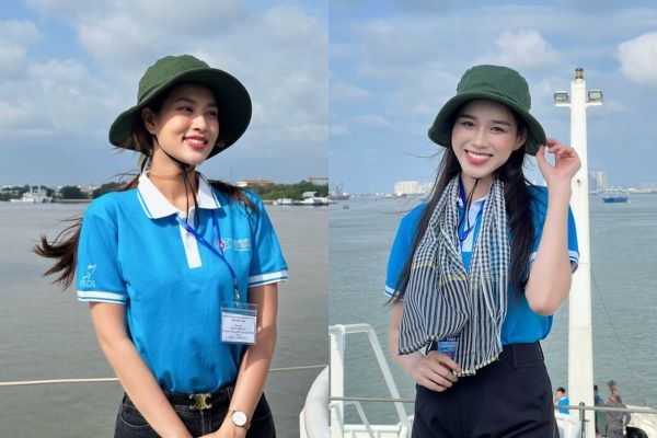 Thiên Ân, Đỗ Hà đại diện sinh viên tiêu biểu khởi hành đến Trường Sa