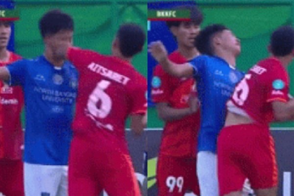 Cảnh sát Thái Lan điều tra vụ cầu thủ đánh chỏ đồng nghiệp