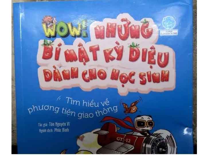 Sách thiếu nhi chứa ‘đường lưỡi bò’