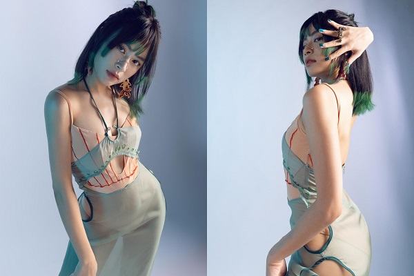 Hoàng Thuỳ Linh khiến mọi người mê mẩn với vẻ ngoài cá tính