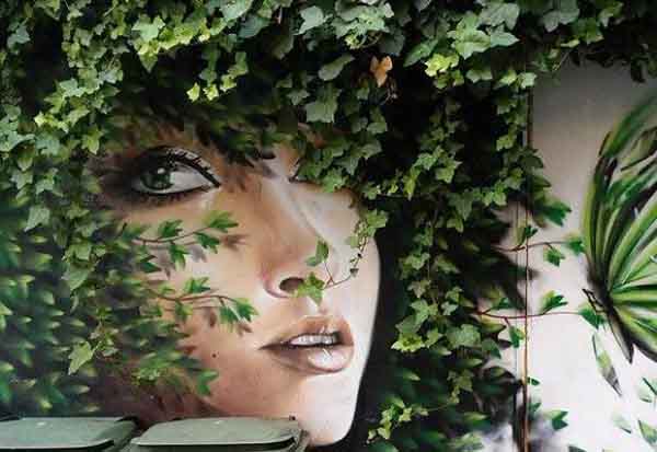 Đường phố trở nên xinh đẹp khi những giàn hoa trở thành mái tóc