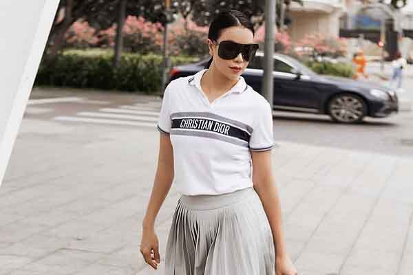 Thời trang đường phố đa sắc và sáng tạo của Trà Ngọc Hằng