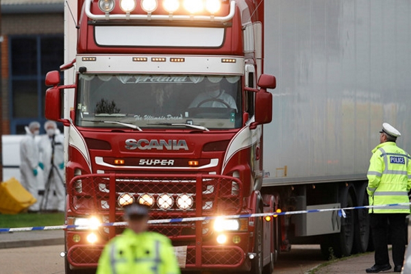 Xác nhận tất cả 39 thi thể trong xe container ở Anh đều là người Việt Nam