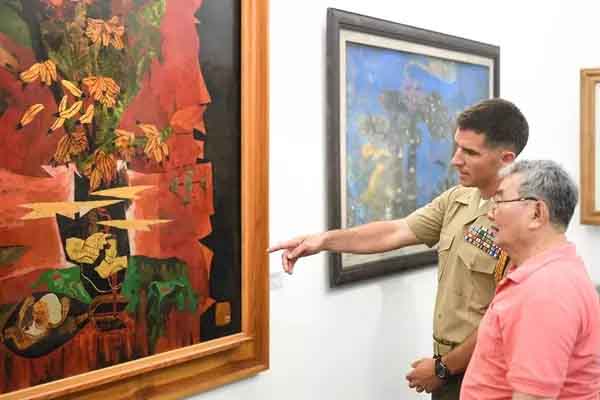 Nhìn về quá khứ hào hùng của dân tộc qua triển lãm mỹ thuật ‘Còn mãi với thời gian’