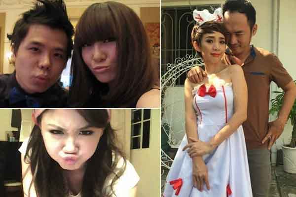 Sao Việt khoe ảnh cũ: Thu Trang hóa y tá gợi cảm, Văn Mai Hương thích ‘chu môi’