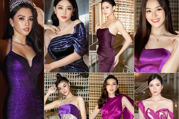 Chọn sắc tím, dàn mỹ nhân Việt cùng nhau tỏa sáng