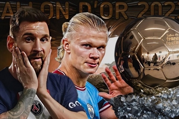 Messi và Haaland chạy đua danh hiệu Quả bóng vàng 2023
