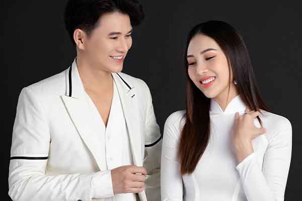 Vũ Mạnh Cường lịch lãm cùng Miss World Việt Nam 2016 Diệu Ngọc