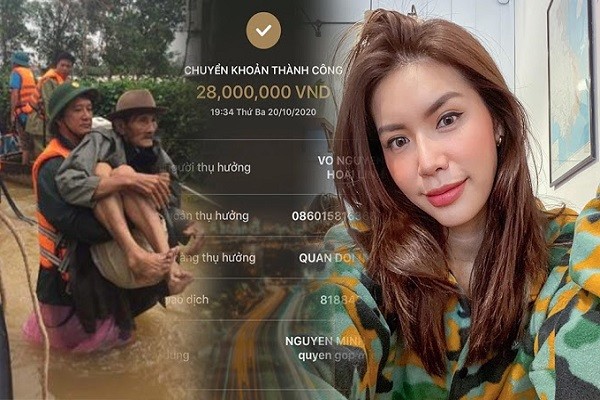 Minh Tú: ‘Từ thiện là từ tâm’