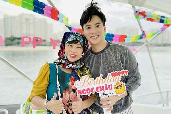 MC Ngọc Châu được Phi Phụng, Dương Hồng Loan mừng sinh nhật ở Dubai