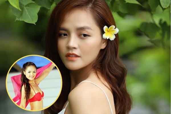 Diễn viên Thu Quỳnh khoe ảnh thời đi thi Hoa hậu Việt Nam 2008