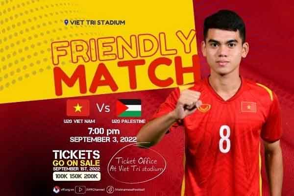 Phú Thọ đã sẵn sàng cho trận đấu giữa U.20 Việt Nam gặp U.20 Palestine