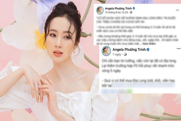 Angela Phương Trinh: ‘Tôi xin rút kinh nghiệm, giun đất không chữa Covid-19’