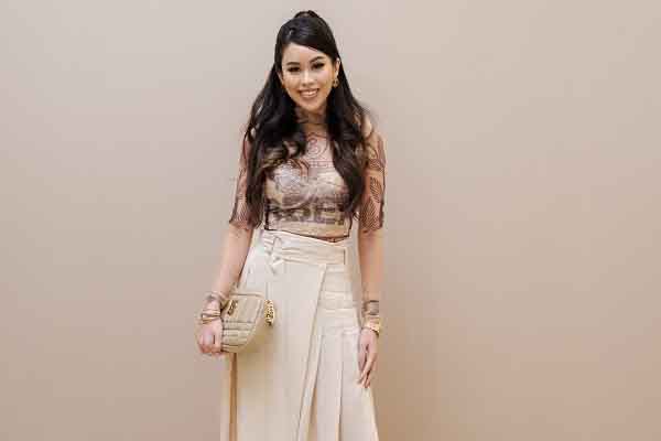 ‘Ái nữ’ Tiên Nguyễn thần thái sang chảnh, ‘ăn đứt’ dàn sao showbiz