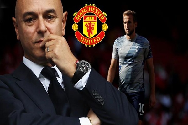 Nổi giận vì Harry Kane muốn khoác áo M.U, chủ tịch Tottenham rao bán giá 200 triệu bảng