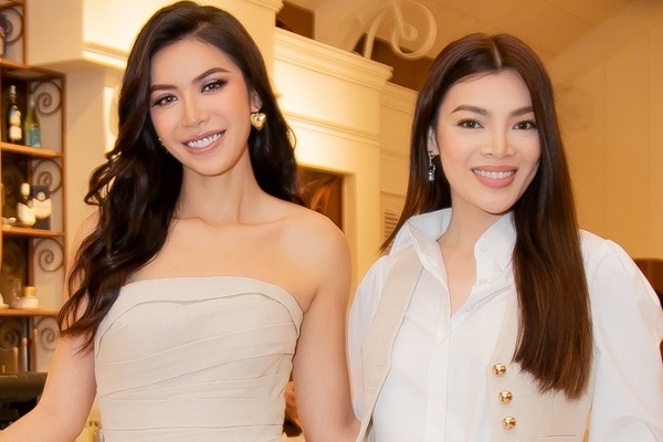 Minh Tú ủng hộ Trân Đài trước ngày tham dự ‘Miss International Queen’