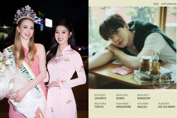 Chuyện hôm nay: ‘Hoa hậu Quốc tế 2022’ Jasmin Selberg đến Việt Nam; Lee Jong Suk sẽ tổ chức fanmeeting ở TP.HCM