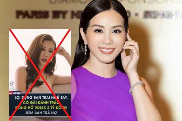 Thu Hoài bị nhầm là hoa hậu trộm đồng hồ Rolex 2 tỉ