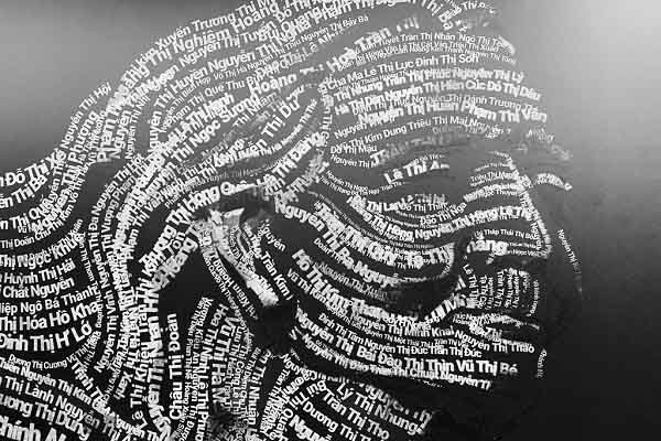 Câu chuyện phụ nữ Việt Nam qua tông màu xám và đỏ