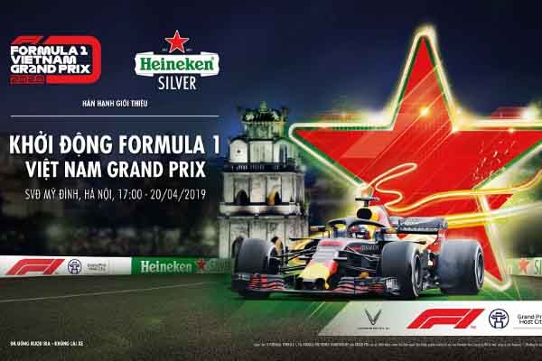 Khởi động giải đua Công thức 1 đầu tiên ở Hà Nội