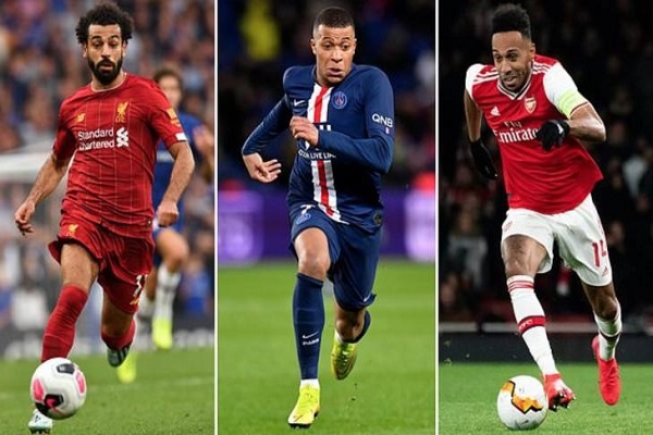 Mbappe là cầu thủ bóng đá chạy nhanh nhất, Ronaldo và Messi ‘mất tích’