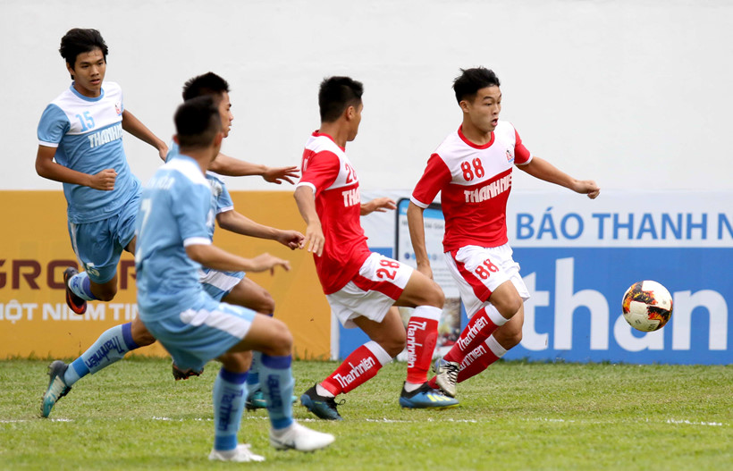 U.21 Quốc gia: Hồng Lĩnh Hà Tĩnh bị hạ gục trước Phố Hiến