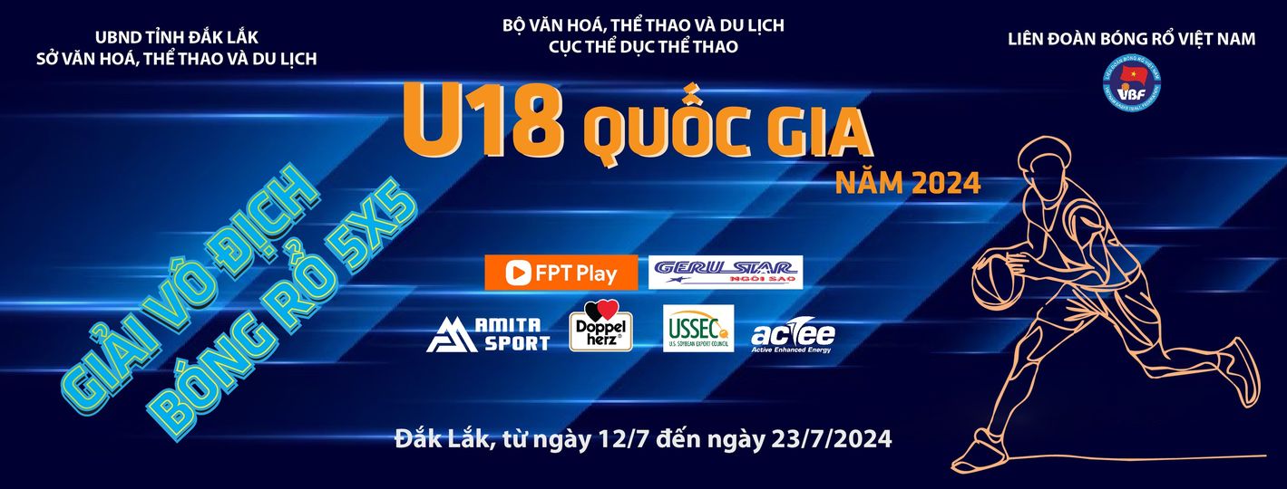 Bốc thăm, xếp lịch thi đấu Giải Bóng rổ 5×5 U.18 quốc gia 2024