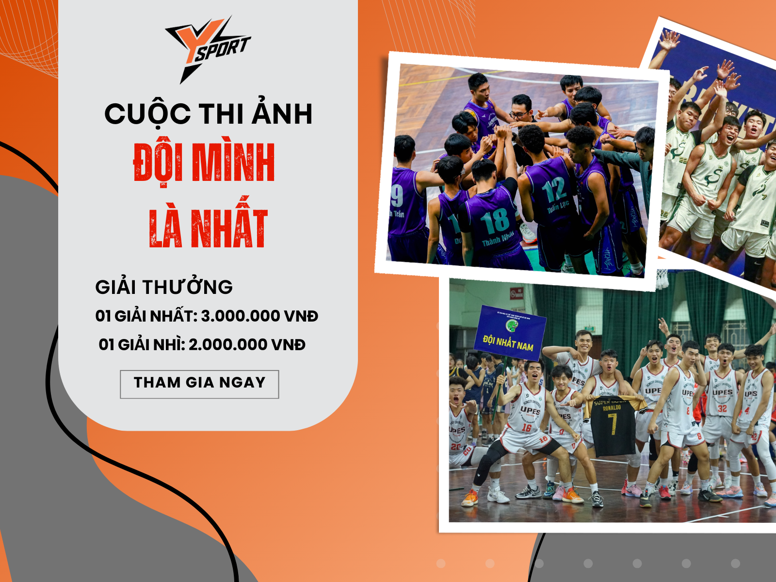 “Đội mình là nhất”: Hành trình ghi dấu ấn tại Giải Bóng rổ Sinh viên TP.HCM 2024